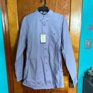 Men’s Purple wrangler George strait addition button up